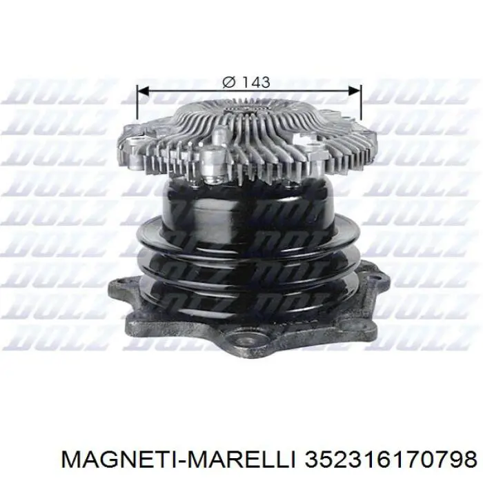 352316170798 Magneti Marelli bomba de agua