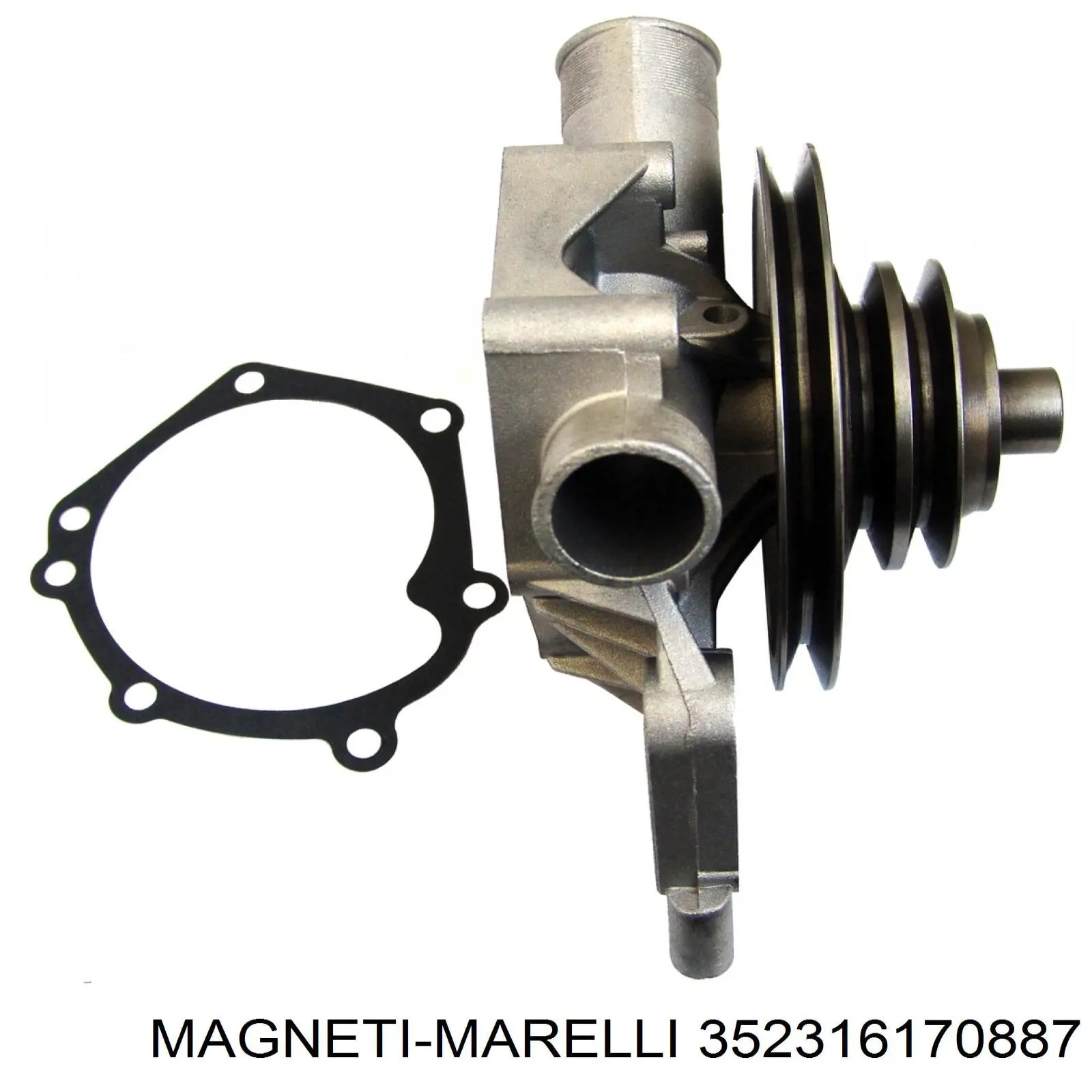 Pompe à Eau Magneti Marelli 352316170887 - Compatible Citroën CX, C25, Peugeot J5, Fiat Ducato I