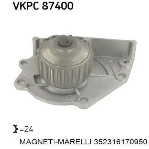 352316170950 Magneti Marelli bomba de agua