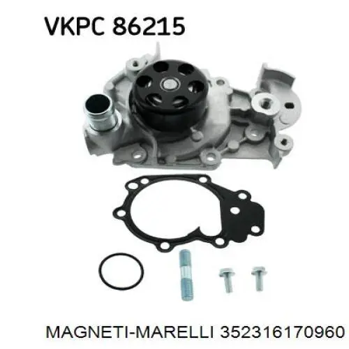 352316170960 Magneti Marelli bomba de agua