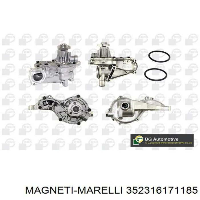 352316171185 Magneti Marelli bomba de agua, completo con caja