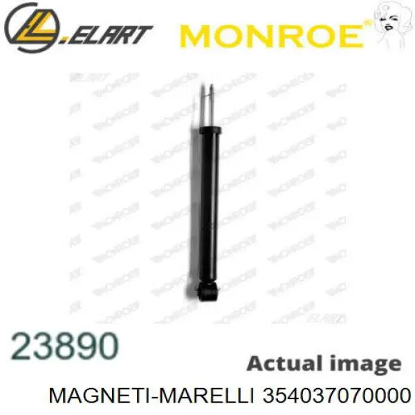 Amortiguador trasero Magneti Marelli 354037070000 precio, desde 35,84 EUR