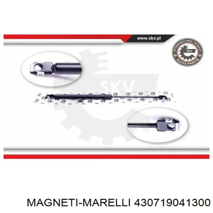 430719041300 Magneti Marelli muelle neumático, capó de motor