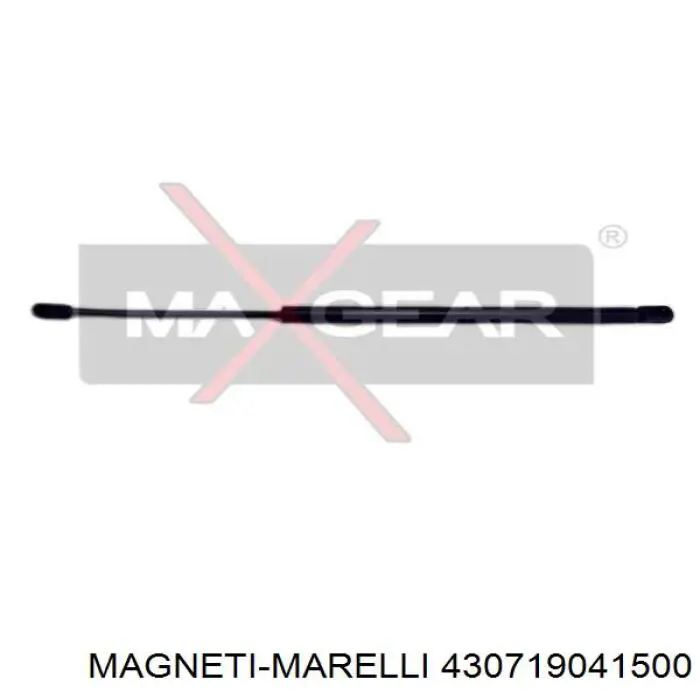 430719041500 Magneti Marelli amortiguador de maletero