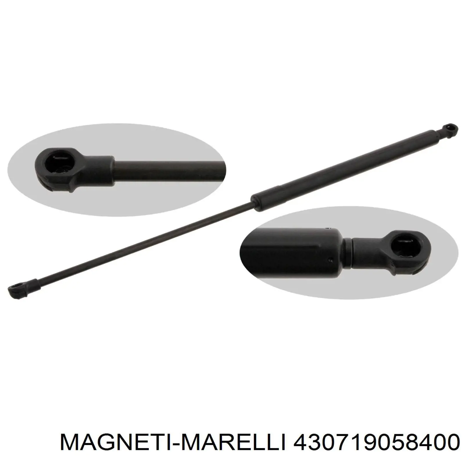 430719058400 Magneti Marelli amortiguador de maletero