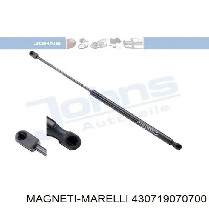 430719070700 Magneti Marelli amortiguador de maletero