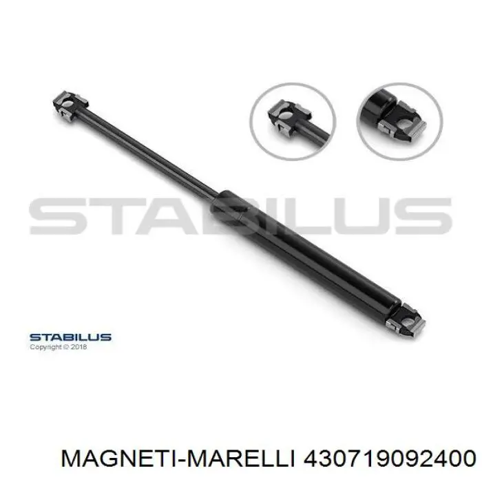 430719092400 Magneti Marelli amortiguador de maletero