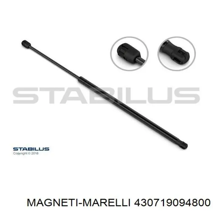 430719094800 Magneti Marelli muelle neumático, capó de motor
