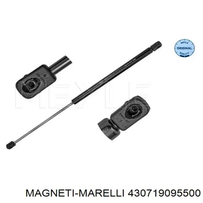 430719095500 Magneti Marelli amortiguador de maletero