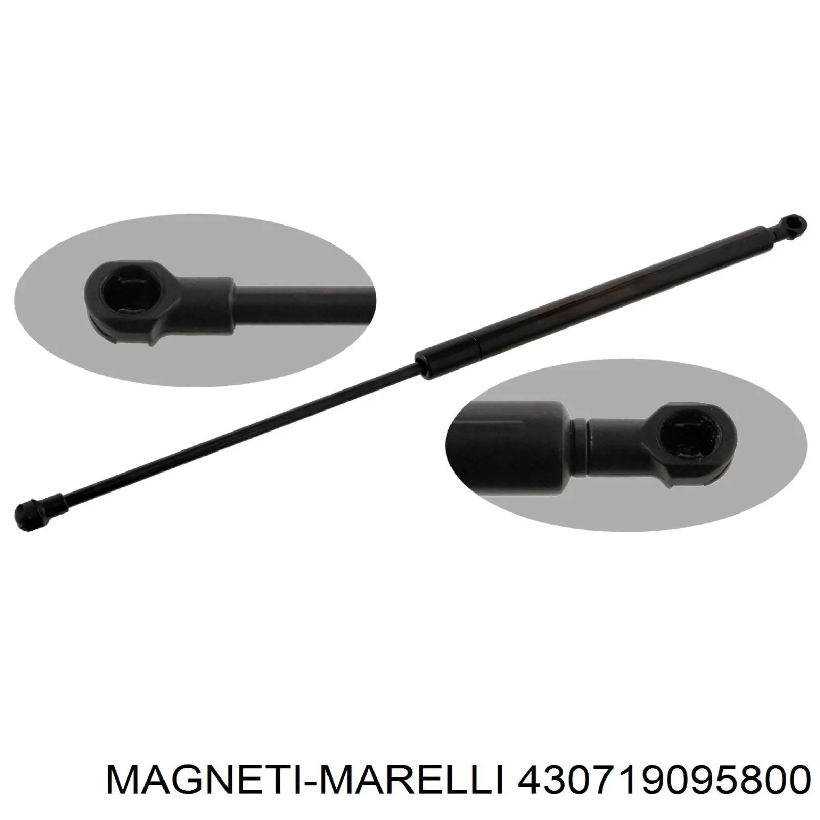 430719095800 Magneti Marelli amortiguador de maletero