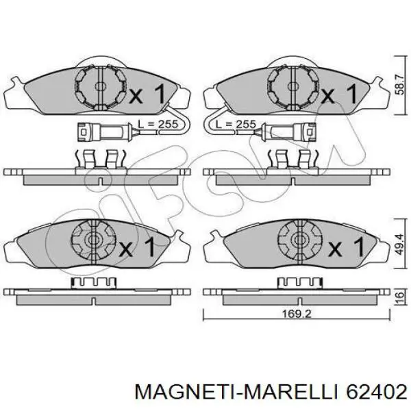 62402 Magneti Marelli piloto posterior izquierdo