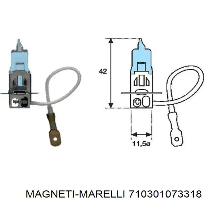 710301073318 Magneti Marelli faro derecho