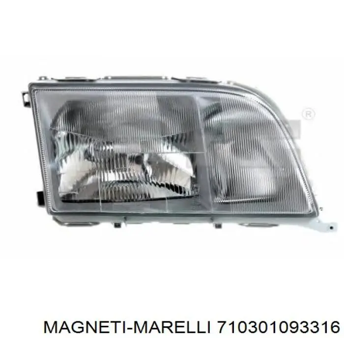 Faro derecho Mercedes S 