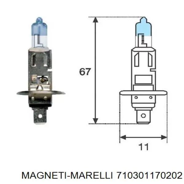 LPG021 Magneti Marelli faro derecho