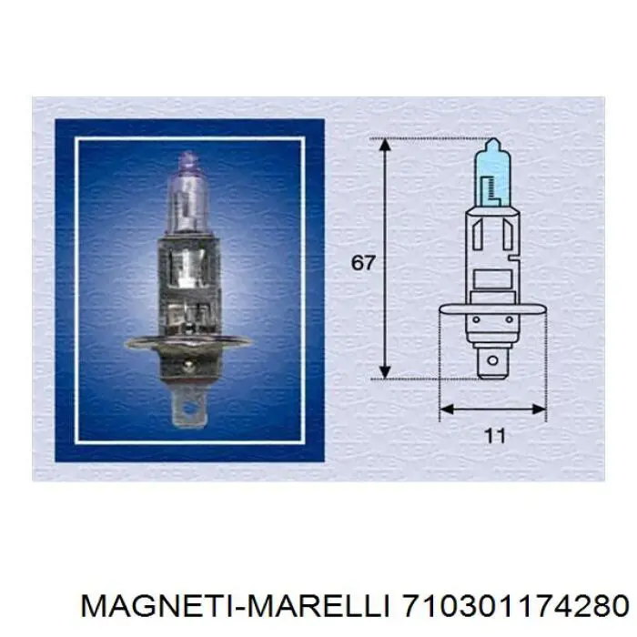 710301174280 Magneti Marelli faro derecho