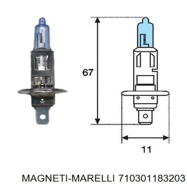 710301183203 Magneti Marelli faro izquierdo