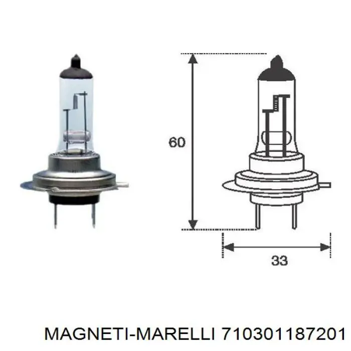 710301187201 Magneti Marelli faro izquierdo