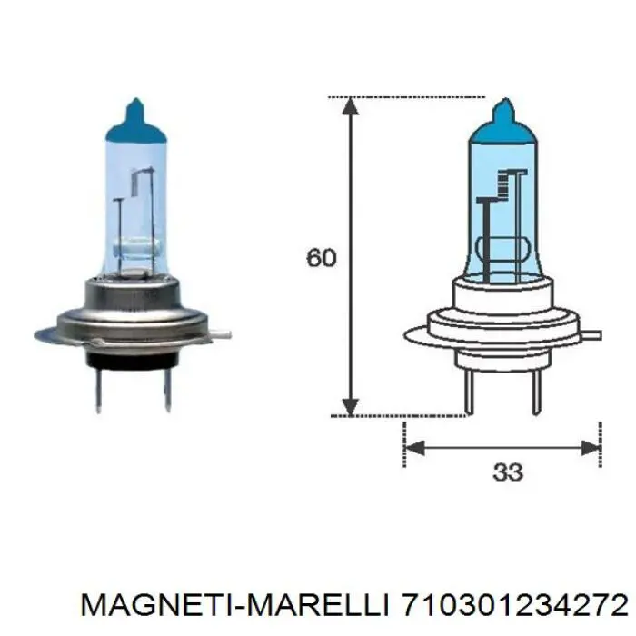 710301234272 Magneti Marelli faro derecho