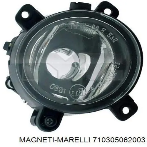 Faro antiniebla izquierdo para Ford Mondeo (B4Y)