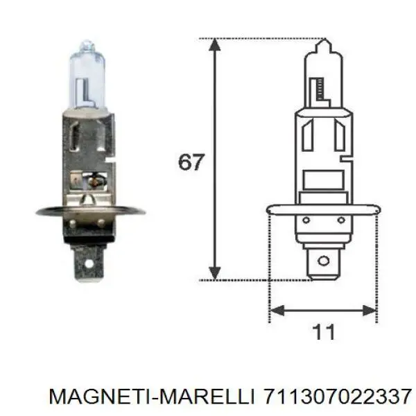 711307022337 Magneti Marelli faro derecho