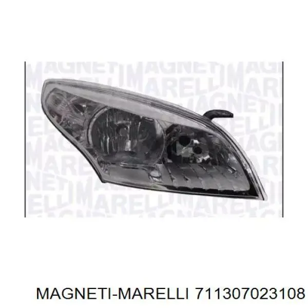 Faro izquierdo para Renault Megane (KZ0)