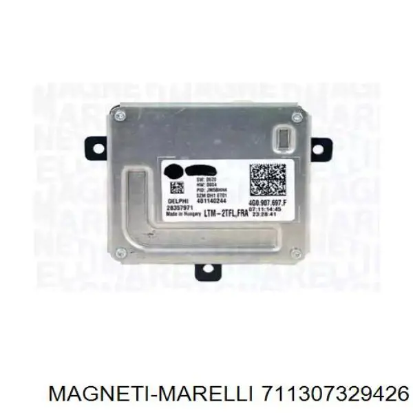 Módulo de control de luces de faros (ECU) LRB380 Magneti Marelli