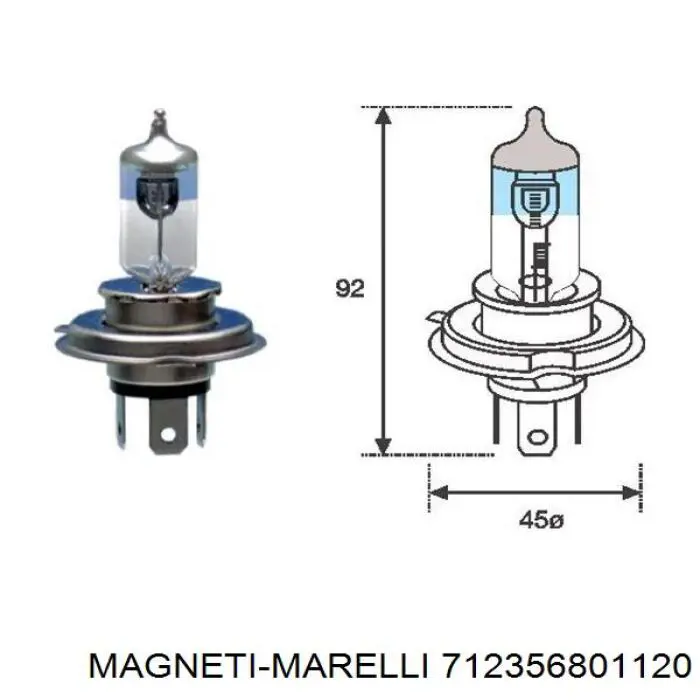 712356801120 Magneti Marelli faro derecho