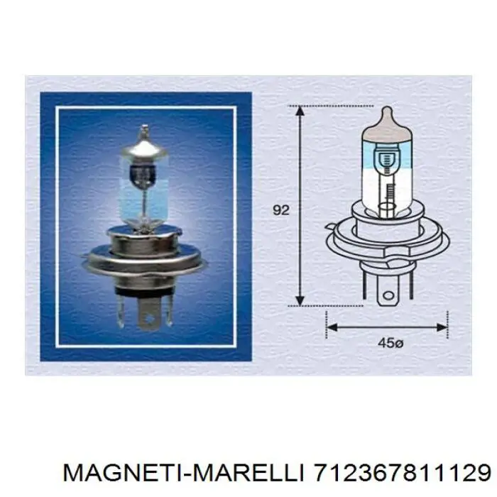 712367811129 Magneti Marelli faro izquierdo