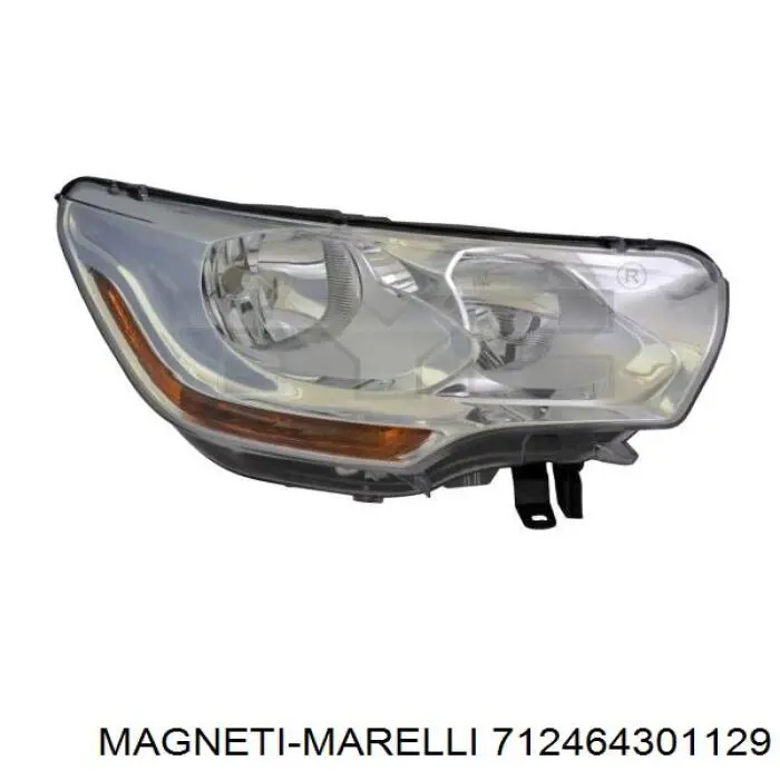 Faro izquierdo para Citroen C4 (B7)