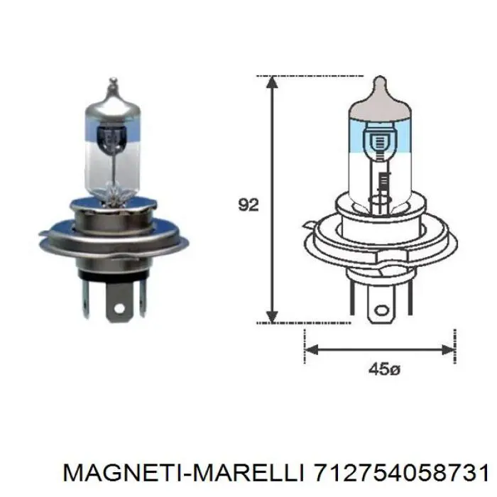Faro izquierdo 90421593 Opel