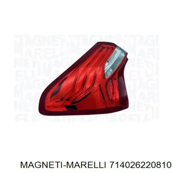 9803167780 Peugeot/Citroen Piloto trasero exterior derecho