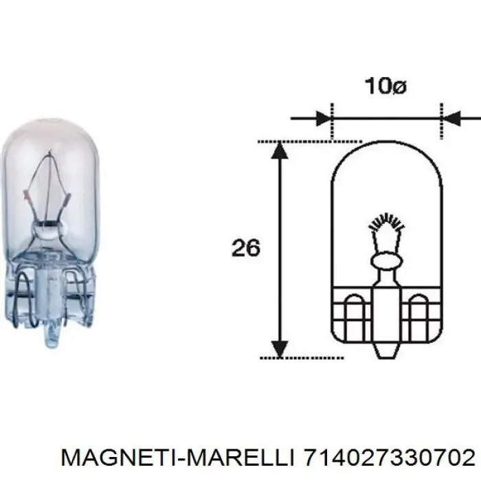 LLF762 Magneti Marelli piloto posterior izquierdo