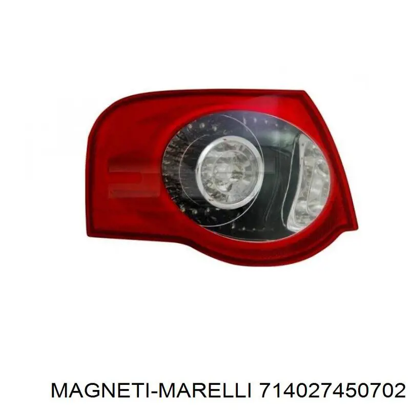 Piloto trasero exterior izquierdo LLF002 Magneti Marelli