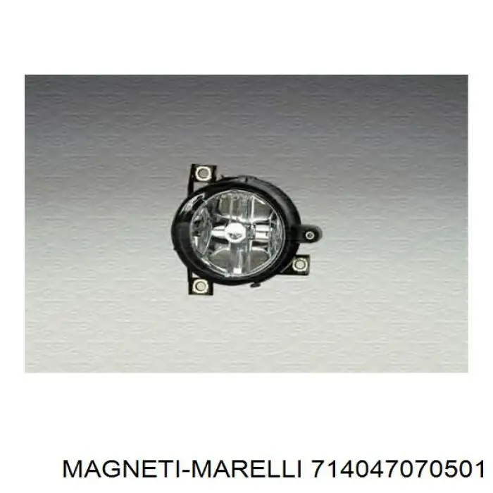 LLL702 Magneti Marelli reflector, parachoques trasero, izquierdo