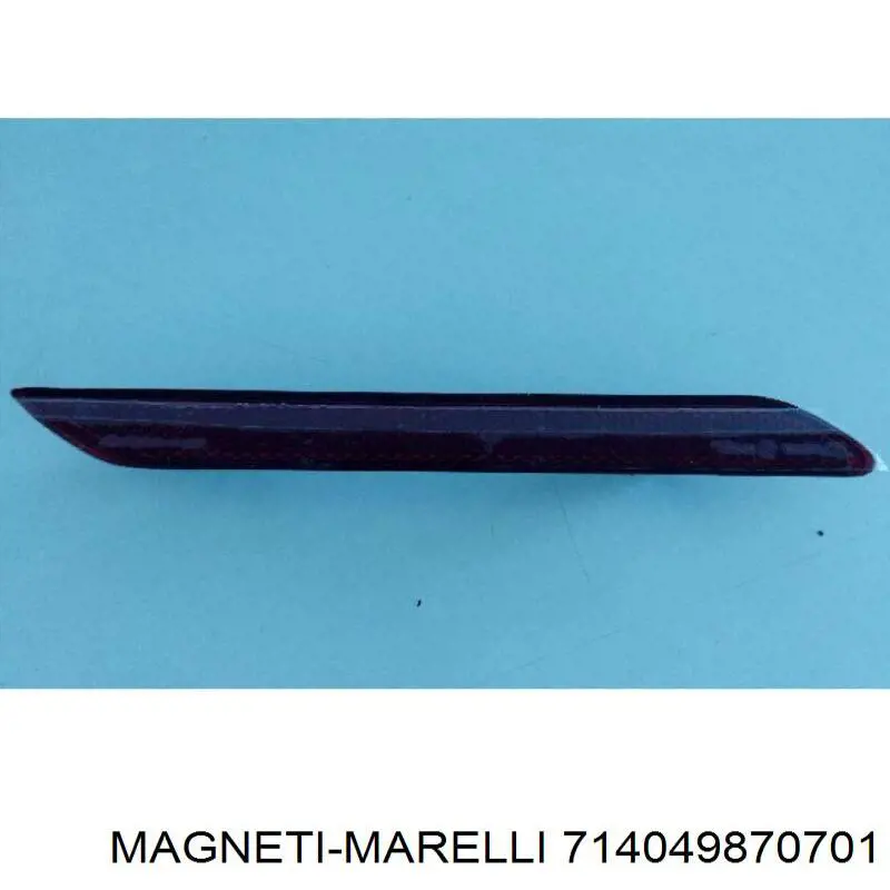 714049870701 Magneti Marelli reflector, parachoques trasero, derecho