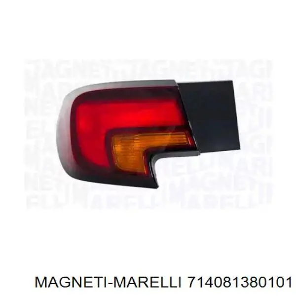 714081380101 Magneti Marelli piloto posterior exterior izquierdo