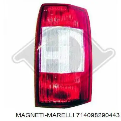 714098290443 Magneti Marelli piloto posterior interior izquierdo