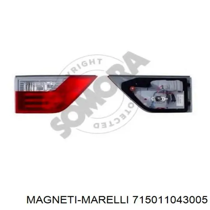 715011043005 Magneti Marelli piloto posterior interior izquierdo