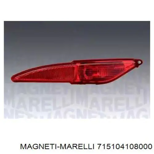 51808947 Fiat/Alfa/Lancia Reflector, trasero, derecho
