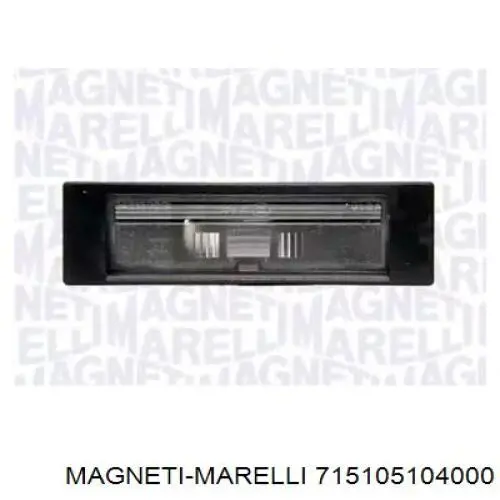 715105104000 Magneti Marelli piloto de matrícula