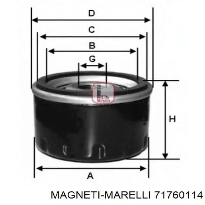 71760114 Magneti Marelli