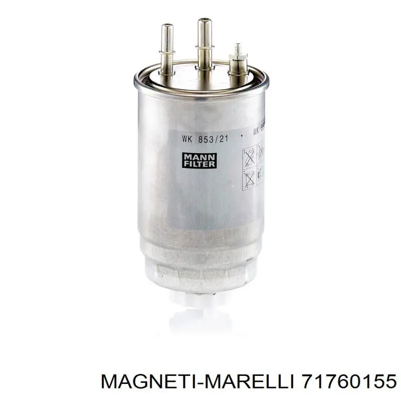 71760155 Magneti Marelli filtro combustible