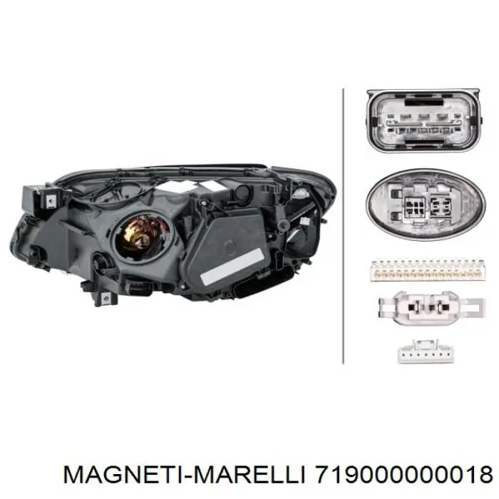 719000000018 Magneti Marelli faro derecho