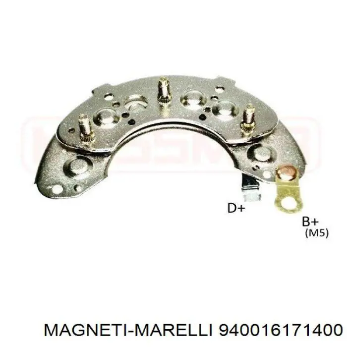 Alternador Diodo Puente Rectificador Opel Astra 51, 52, F35, M35