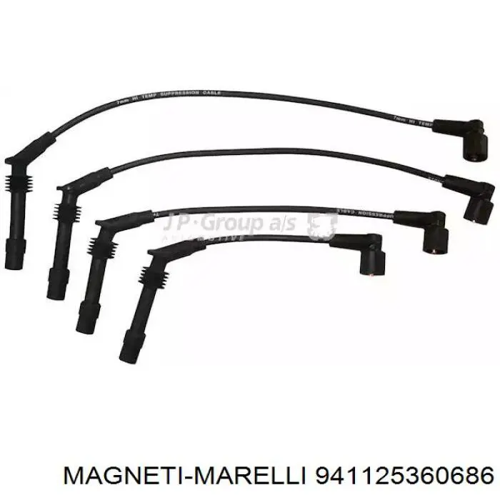 941125360686 Magneti Marelli juego de cables de encendido