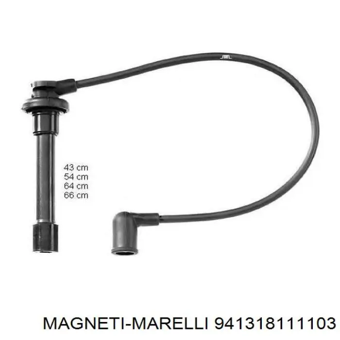 941318111103 Magneti Marelli juego de cables de encendido