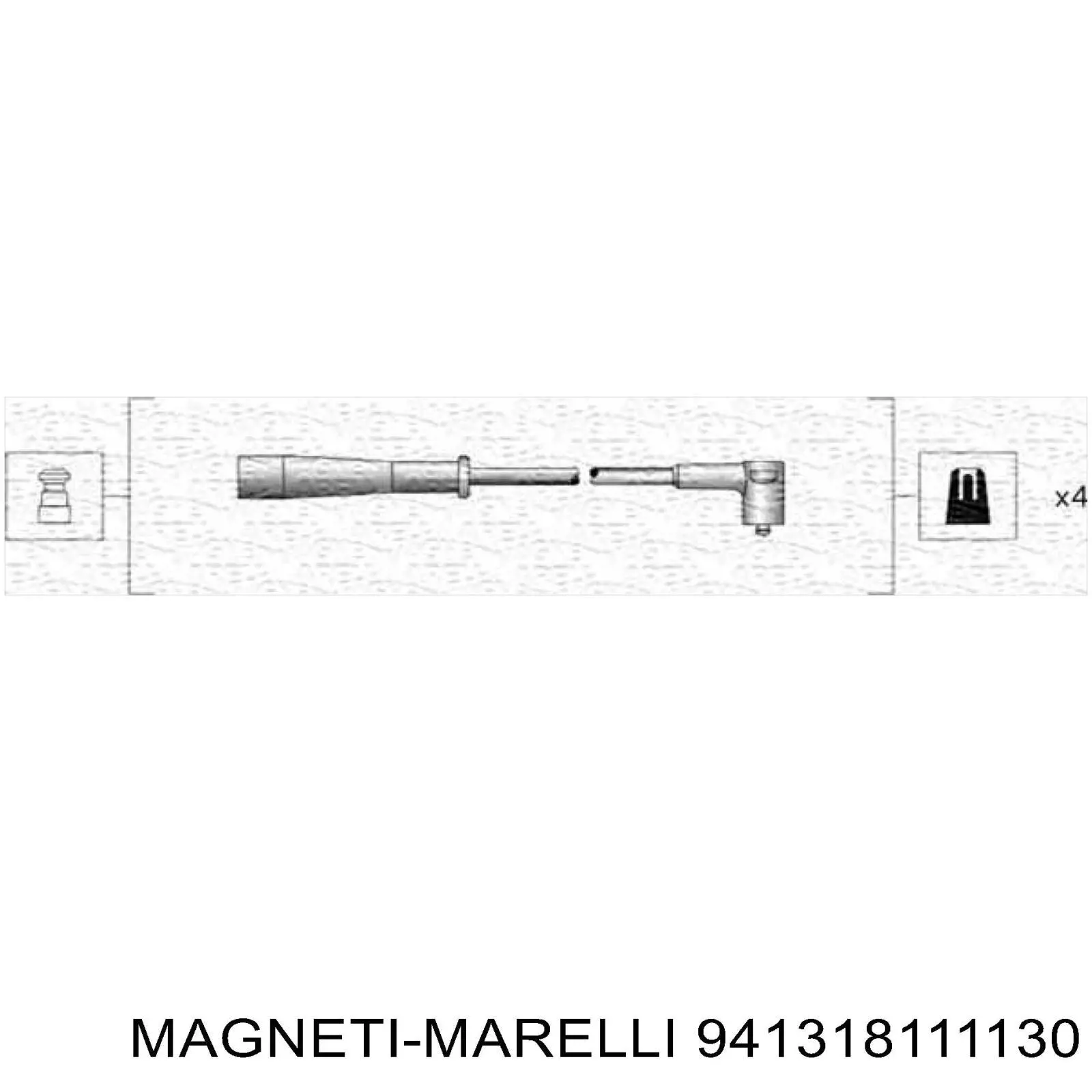 Juego de cables de bujias Magneti Marelli 941318111130 precio, desde 23,96 EUR