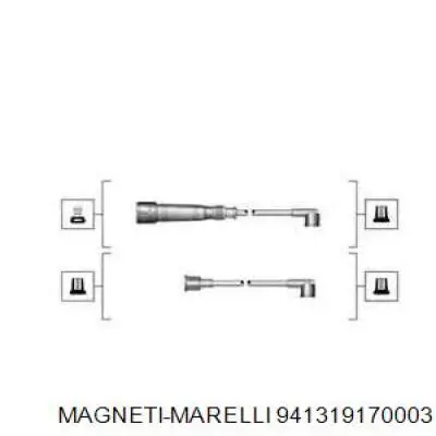 Juego de cables de bujias Magneti Marelli 941319170003 precio, desde 19,87 EUR