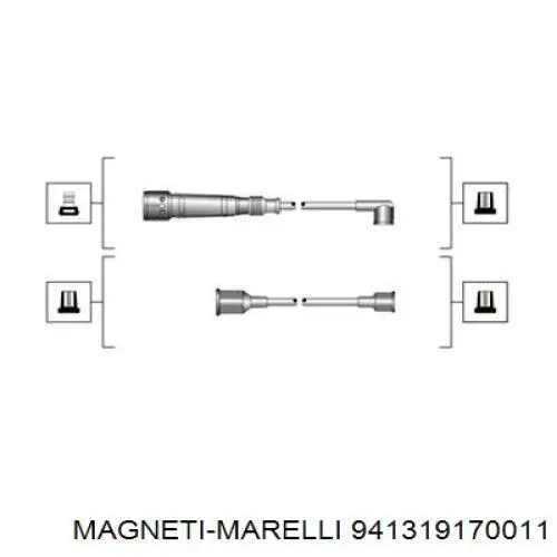 Comprar 941319170011 Magneti Marelli Cable de bujía