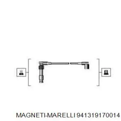 941319170014 Magneti Marelli Cables de alta tensión, juego